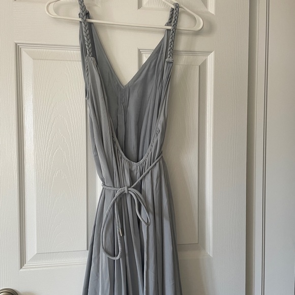 NAP Greek open back silky maxi dress - Picture 6 of 9